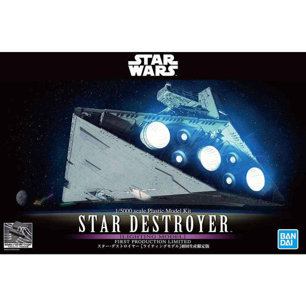 Bandai - 1/5000 STAR DESTROYER [LIGHTING MODEL] FIRST PRODUCTION LIMITED