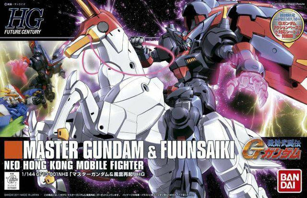 Bandai - 1/144 HGFC MASTER GUNDAM & FUUNSAIKI