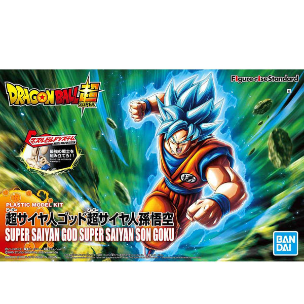 Bandai - Figure-rise Standard SUPER SAIYAN GOD SUPER SAIYAN SON GOKU(PKG renewal)