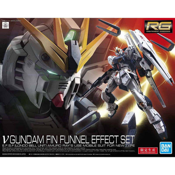 Bandai - RG 1/144 NU GUNDAM FIN FUNNEL EFFECT SET