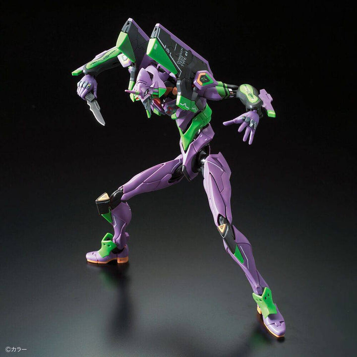 Bandai - RG Multipurpose Humanoid Decisive Weapon, Artificial Human Evangelion Unit-01 DX Transport Platform SET