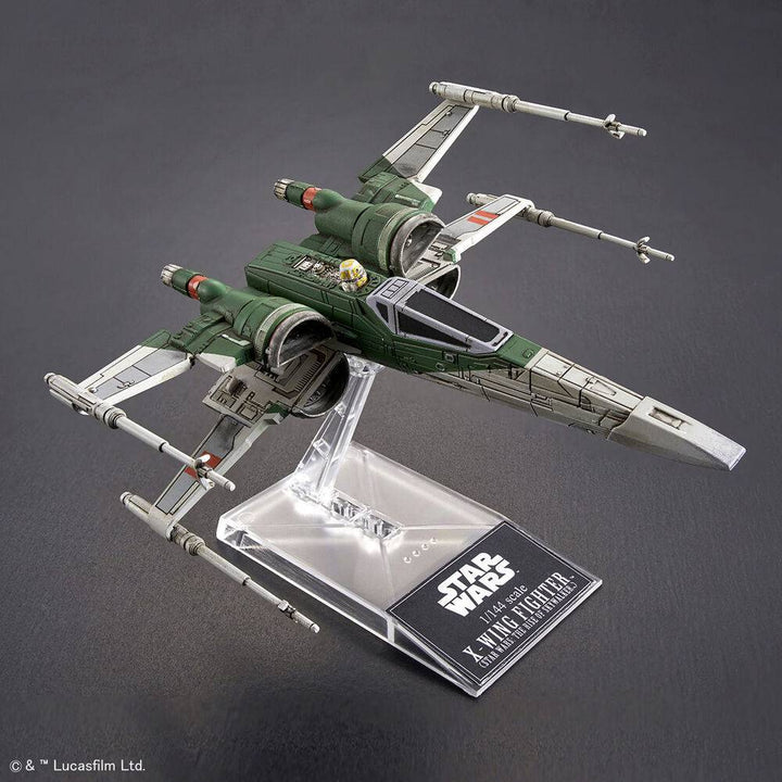 Bandai - 1/144 POE'S X-WING FIGHTER & X-WING FIGHTER (STAR WARS:THE RISE OF SKYWALKER)