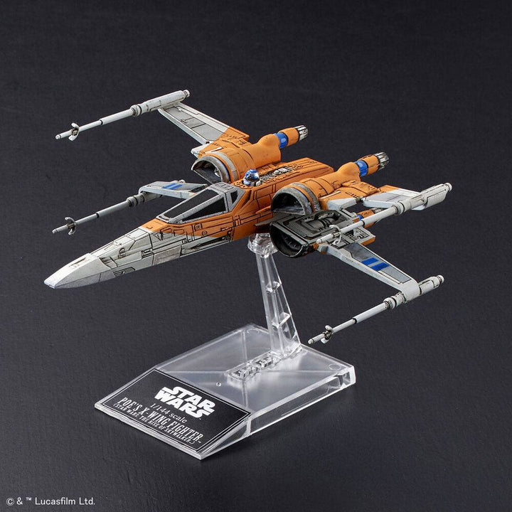 Bandai - 1/144 POE'S X-WING FIGHTER & X-WING FIGHTER (STAR WARS:THE RISE OF SKYWALKER)