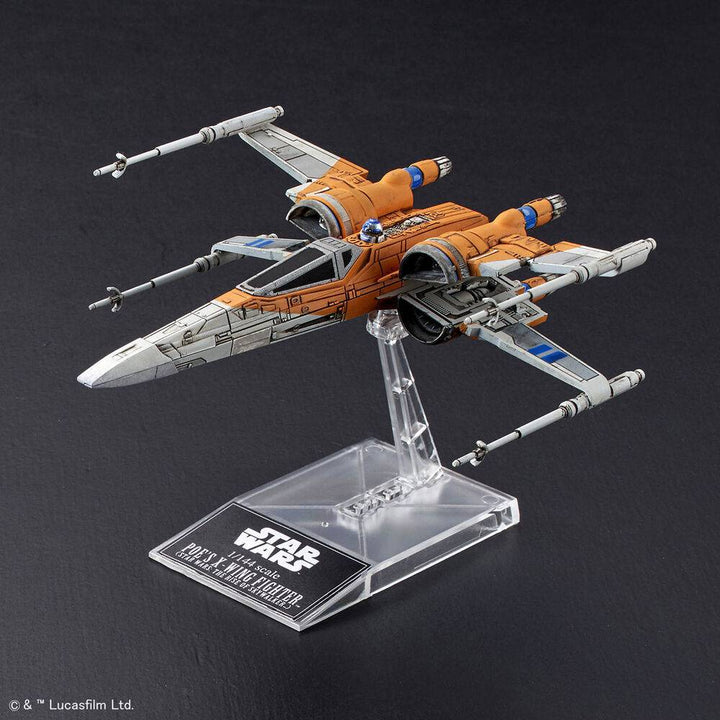 Bandai - 1/144 POE'S X-WING FIGHTER & X-WING FIGHTER (STAR WARS:THE RISE OF SKYWALKER)