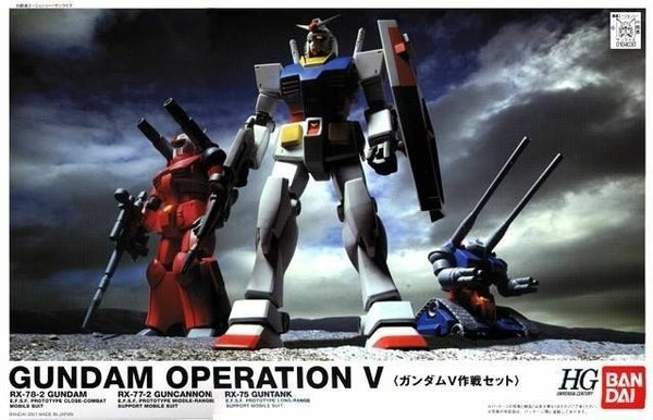 Bandai - 1/144 HGUC GUNDAM OPERATION V SET