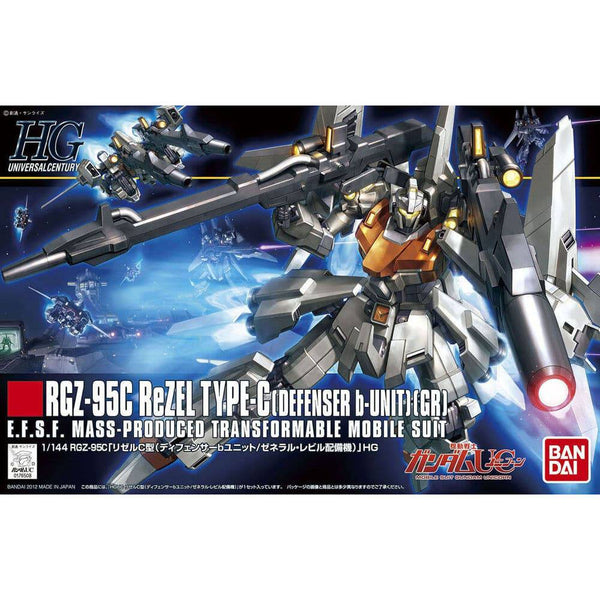 Bandai - 1/144 HGUC ReZEL TYPE-C (DEFENSER b-UNIT) (GR)