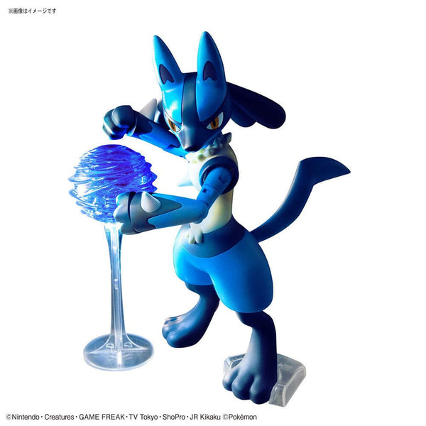 Bandai - Pokemon Model KIt RIOLU & LUCARIO