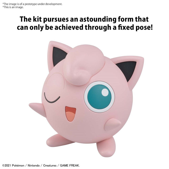 Pokemon Model Kit QUICK!! 09 JIGGLYPUFF_4