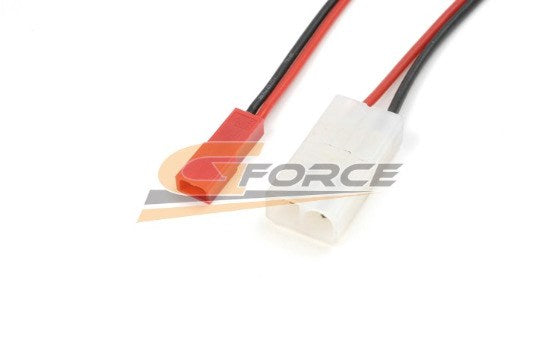 1300060 Power Adapter Lead  MPX Plug <=> Deans Plug  14AWG Silicone Wire 1