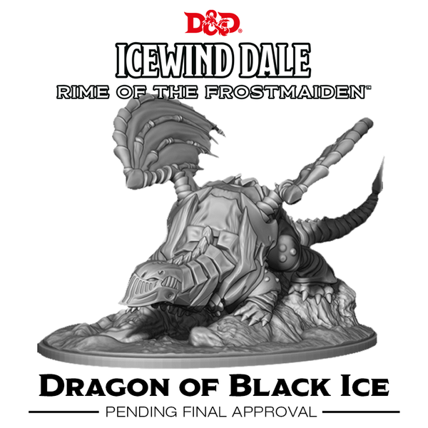 D&D Icewind Dale: Rime of the Frostmaiden  Dragon of Black Ice