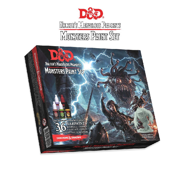 D&D Nolzurs Marvelous Pigments: Monsters Paint Set