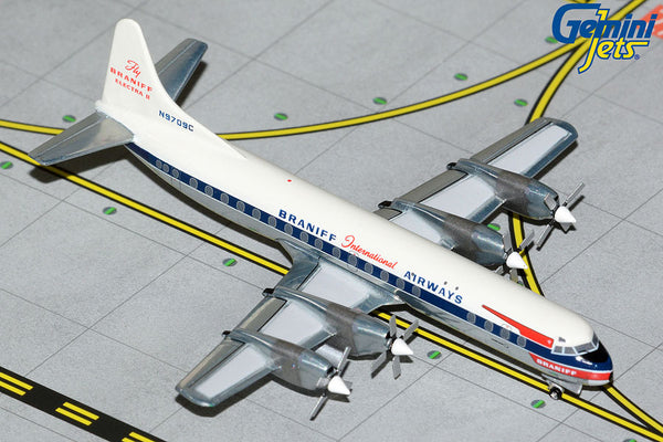 1/400 Braniff International Airways L188 Electra N9709C