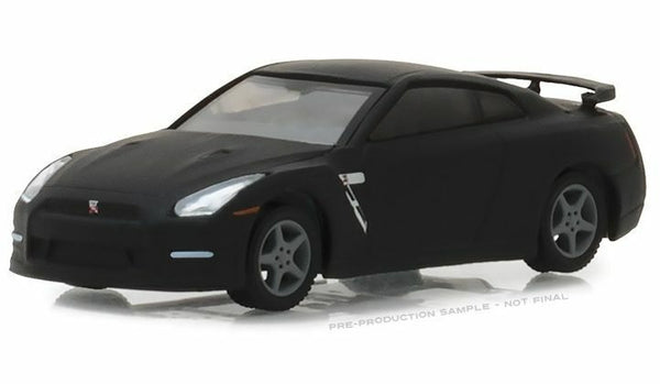 GreenLight - 1/64 2015 Nissan GT-R (R35)(Matte Black)