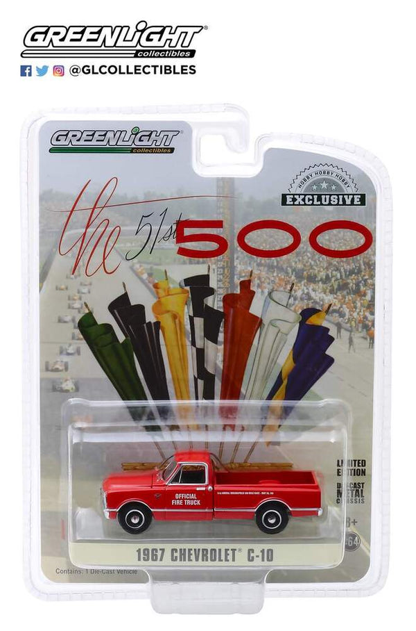 GreenLight - 1/64 1967 Chevrolet C-10 Official Fire