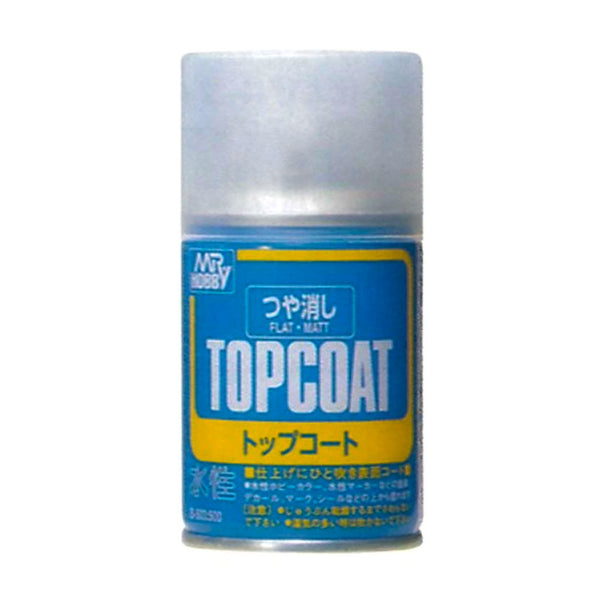 GSI Creos - Mr Topcoat Flat Clear Spray  Water Based