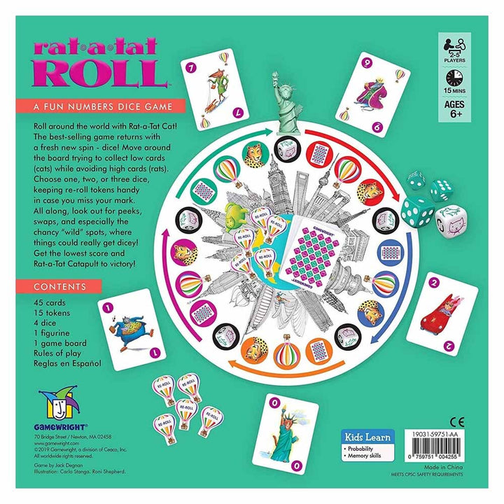 Gamewright - Rat-A-Tat Roll