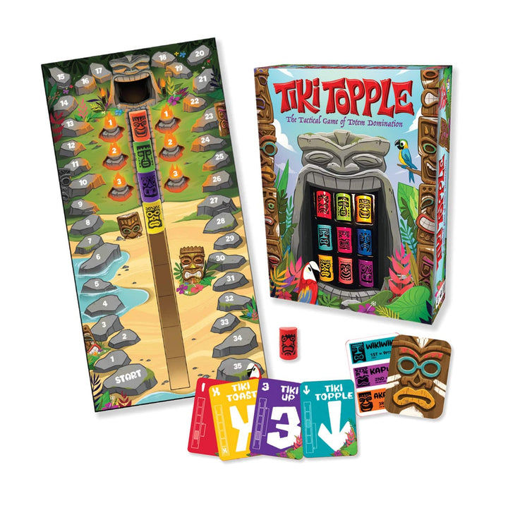 Gamewright - Tiki Topple Tactical Game