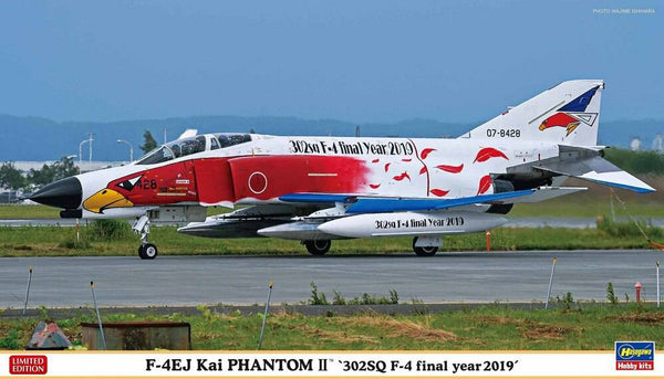 Hasegawa - 1/72  F-4EJ Kai PHANTOM II "302SQ F-4 final year 2019"