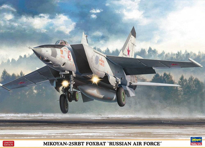 Hasegawa - 1/72  MIKOYAN-25RBT FOXBAT "RUSSIAN AIR FORCE"