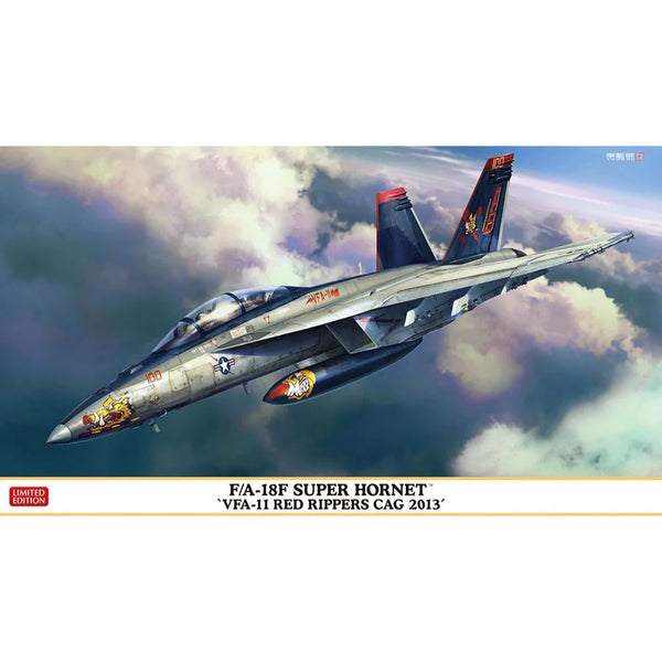 1/72  F/A18F SUPER HORNET   VFA11 RED RIPPERS CAG 2013