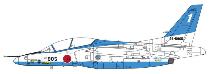 Hasegawa - 1/48  KAWASAKI T-4 "BLUE IMPULSE 2019"