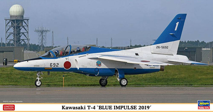 Hasegawa - 1/48  KAWASAKI T-4 "BLUE IMPULSE 2019"