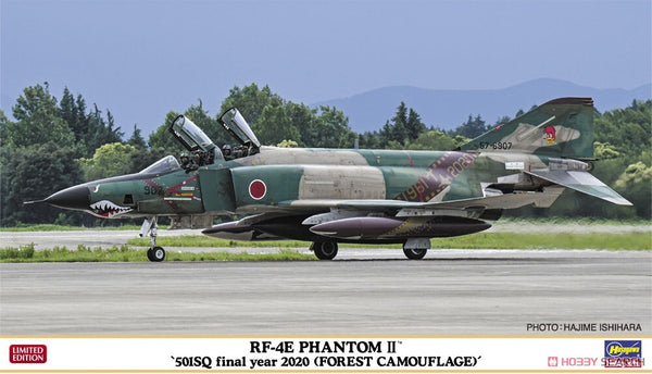 1/48  RF4E PHANTOM II   501SQ final year 2020 FOREST CAMOUFLAGE