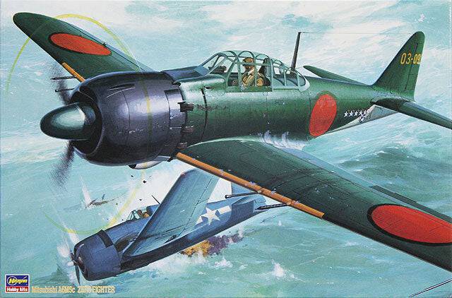 Hasegawa - 1/32 A6M5c ZERO FIGHTER TYPE 52 (ZEKE) (OLD KIT)