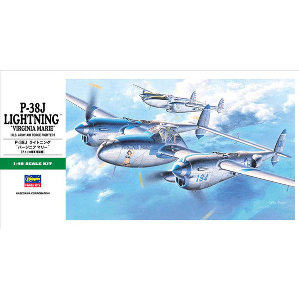 Hasegawa - 1/48 P-38J LIGHTNING