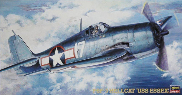 Hasegawa - 1/48 F6F-3 HELLCAT "USS ESSEX"