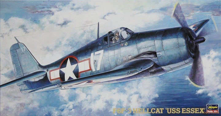 Hasegawa - 1/48 F6F-3 HELLCAT "USS ESSEX"