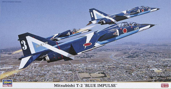 Hasegawa - 1/48  Mitsubishi T-2 "BLUE IMPULSE"