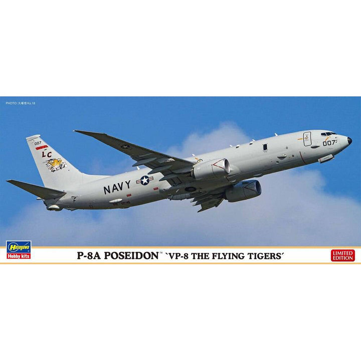 Hasegawa - 1/200 P-8A POSEIDON "VP-8 THE FLYING TIGERS"