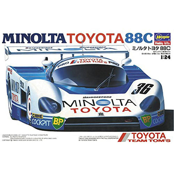 Hasegawa - 1/24 Minolta Toyota 88C