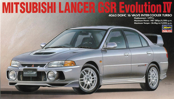 Hasegawa - 1/24 Mitsubishi Lancer GSR Evolution IV