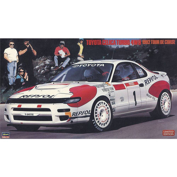 Hasegawa - 1/24 Toyota Celica Turbo 4WD 1992 Tour D