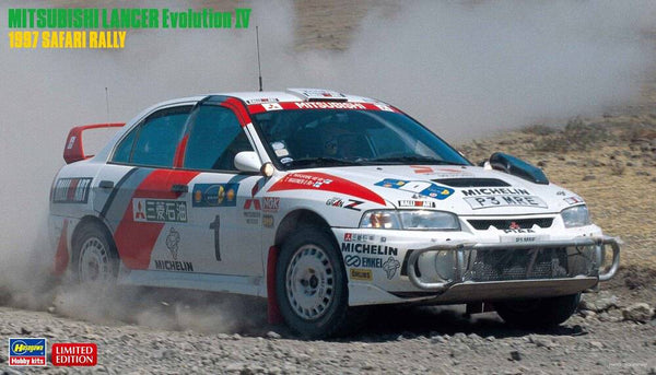 Hasegawa - 1/24  MITSUBISHI LANCER Evolution IV 1997 SAFARI RALLY