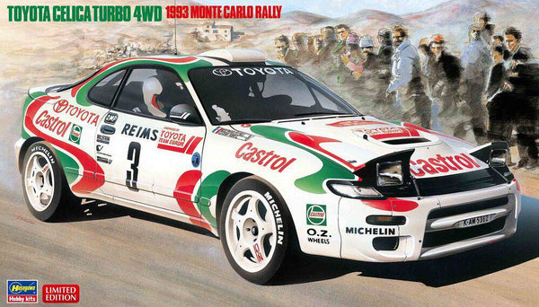 Hasegawa - 1/24 TOYOTA CELICA TURBO 4WD 1993 MONTE CARLO RALLY