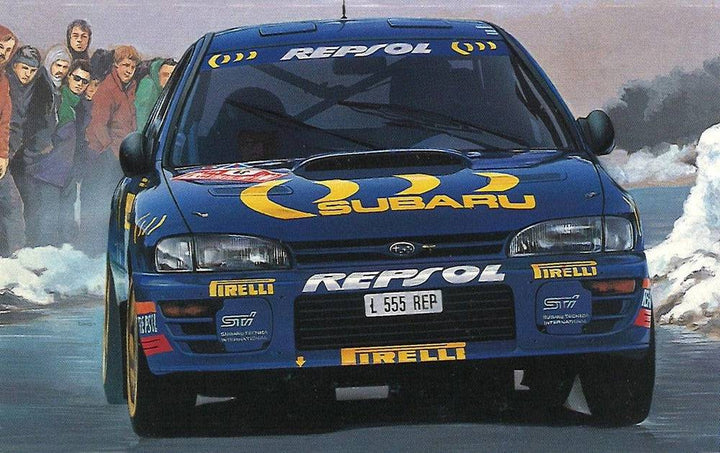 Hasegawa - 1/24  SUBARU IMPREZA Ã¢â¬â¢94 RAC/Ã¢â¬â¢95 MONTE-CARLO RALLY WINNER