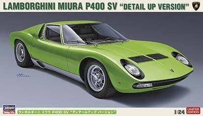 Hasegawa - 1/24  LAMBORGHINI MIURA P400 SV "DETAIL UP VERSION"