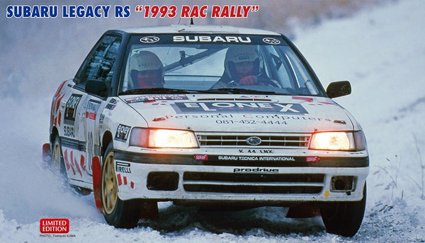 1/24  SUBARU LEGACY RS   1993 RAC RALLY