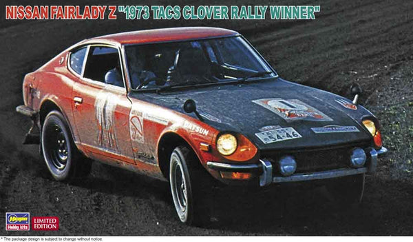 1/24  NISSAN FAIRLADY Z   1973 TACS CLOVER RALLY WINNER