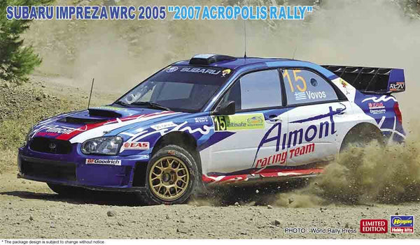 1/24  SUBARU IMPREZA WRC 2005    2007 ACROPOLIS RALLY