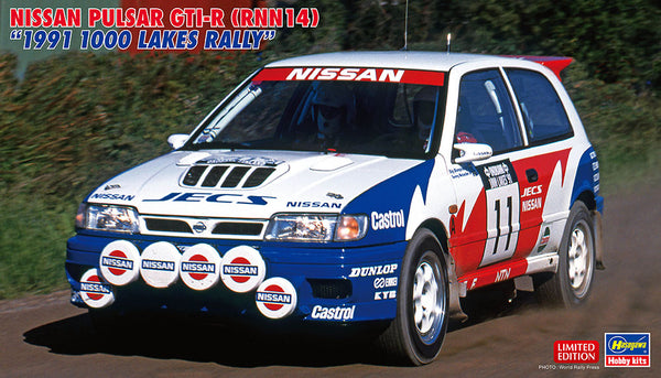 1/24  NISSAN PULSAR GTIR (RNN14) 1991 1000 LAKES RALLY