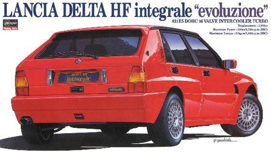 Hasegawa - 1/24  LANCIA DELTA HF INTEGRALE "EVOLUZIONE"