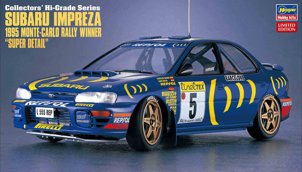 1/24  SUBARU IMPREZA 1995 MONTECARLO RALLY WINNER   SUPER DETAIL