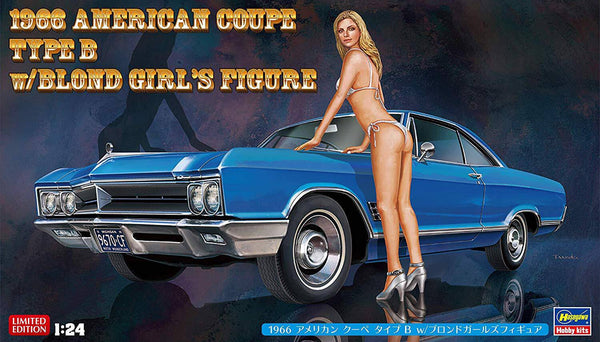 Hasegawa - 1/24  1966 AMERICAN COUPE TYPE B