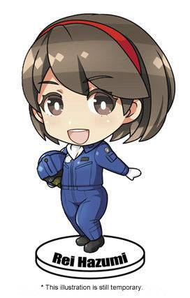 Hasegawa - Deformer Egg Girls No.01 "Rei Hazumi" w/ T-4 BLUE IMPULSE