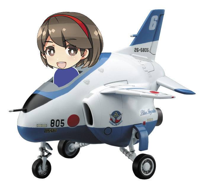 Hasegawa - Deformer Egg Girls No.01 "Rei Hazumi" w/ T-4 BLUE IMPULSE