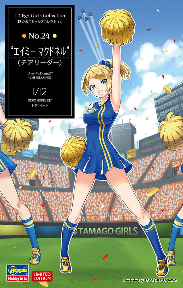 1/12  12 Egg Girls Collection No.24   Amy McDonnell   CHEERLEADER